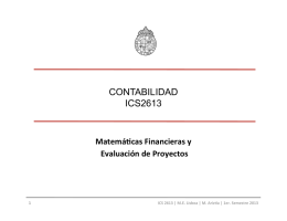 1301 Matemáticas Financieras