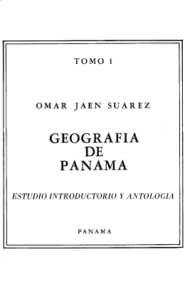GEOGRAFIA DE PANAMA