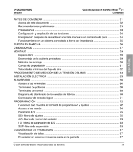 Manual de programación de los variadores de velocidad ATV31. 0 a
