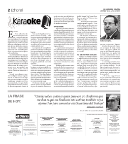 2 Editorial - El Diario de Sonora