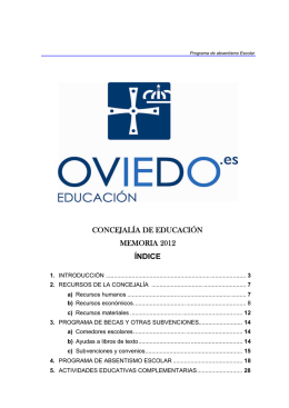Educación - Ayuntamiento de Oviedo