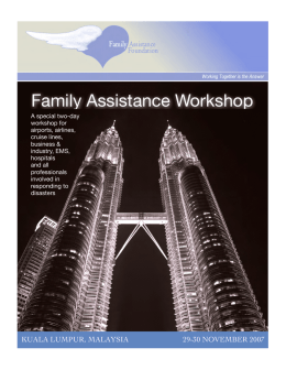 FAF KL Workshop Brochure