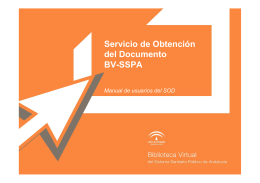 Servicio de Obtención del Documento BV-SSPA