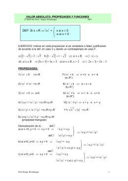 Valor absoluto - x.edu.uy Matematica