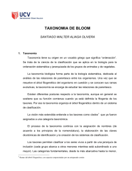 4. Taxonomia de Bloom - santiagowalteraliagaolivera