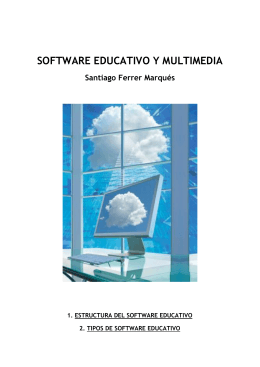 software educativo y multimedia