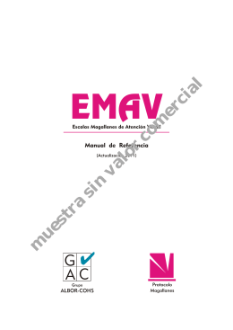 Manual EMAV - Grupo ALBOR-COHS