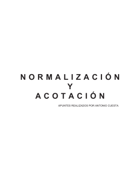 normalización y acotación - Biblioteca virtual del IES Alonso Quesada