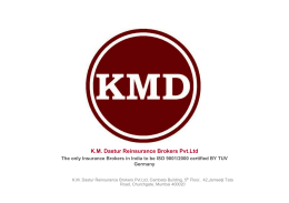 KM Dastur Reinsurance Brokers Pvt.Ltd