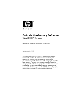 Guía de Hardware y Software