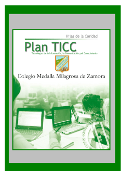 Plan Tic - Colegio Medalla Milagrosa de Zamora