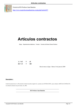 Artículos contractos - IES Profesor Juan Bautista