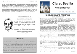 Claret Sevilla - Parroquia San Antonio María Claret
