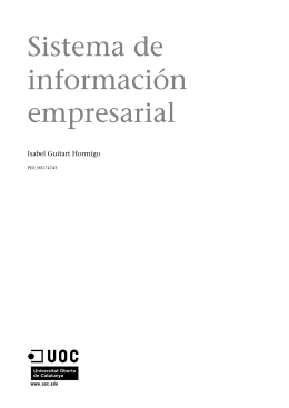 Sistema de información empresarial