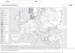 Ejercicio mapa histórico: Europa año 1000
