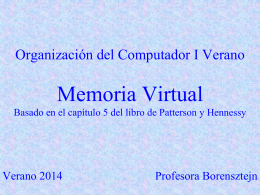 Teoría: Memoria Virtual