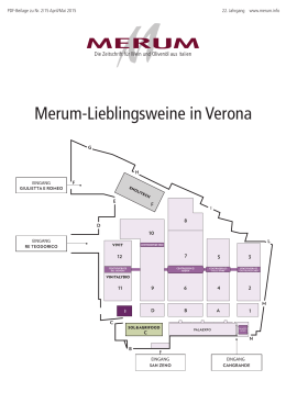 Merum-Lieblingsweine in Verona