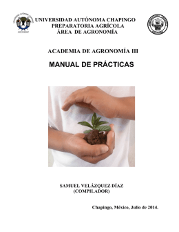 manual de prácticas - Departamento de Preparatoria Agrícola