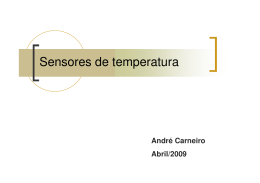 Sensores de temperatura