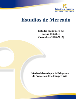 Estudio económico del sector Retail en Colombia (2010