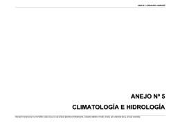 Climatología e Hidrología