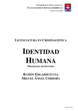 identidad humana