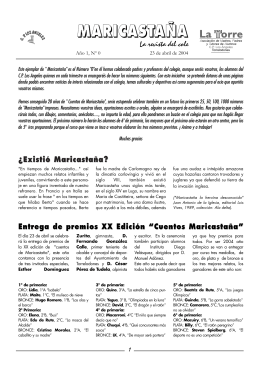 Revista Maricastaña Curso 2003-2004