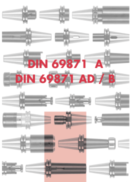 DIN 69871 A DIN 69871 AD / B