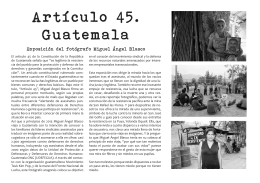 Artículo 45. Guatemala