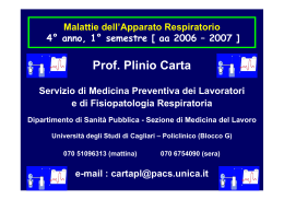 Diapositiva 1 - Medicina e chirurgia - Università degli studi di Cagliari.