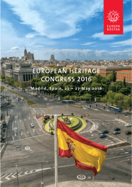 european heritage congress 2016