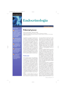 Endocrinología - Anales de Pediatría Continuada