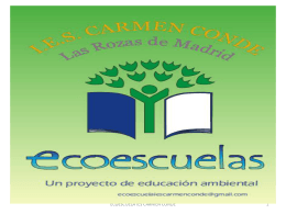 Ecoescuelas: IES Carmen Conde