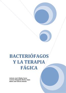 bacteriófagos y la terapia fágica