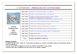 11 junio 2011 - Colegio El Limonar