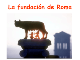 La fundación de Roma