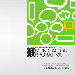 Comunicación Corporativa - Metro - Universidad Interamericana de