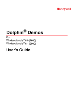 Dolphin Demos - Windows Mobile 6