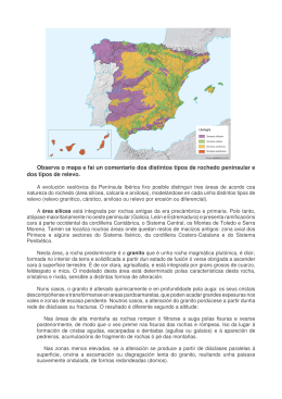 Descargar comentario mapa litolóxico de España