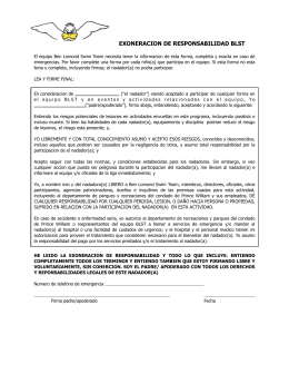 BLST Liability Waiver 2014.Spanish.pages