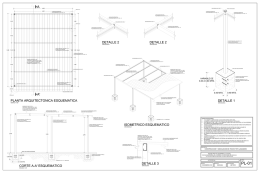 planta arquitectonica esquematica detalle 1 detalle 2