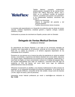 Teleflex Medical, Compañía multinacional estadounidense, es un