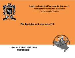 6Taller de Lectura y Redacción I - Universidad Autónoma de Guerrero