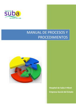 MA-016_Manual de Procesos y Procedimientos