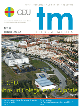 Número 0 - junio 2012 - Colegio CEU San Pablo Sevilla