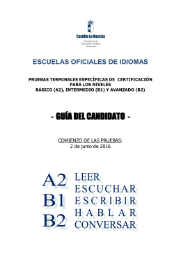 guía del candidato - Escuela Oficial de Idiomas de Cuenca