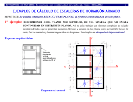 Ejemplos de Cálculo ESCALERAS-2011