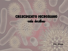 Crescimento microbiano(2)
