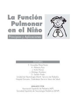Función Pulmonar en el Niño - Sociedad Española de Neumología