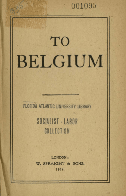 belgium - PALMM Digital Collections